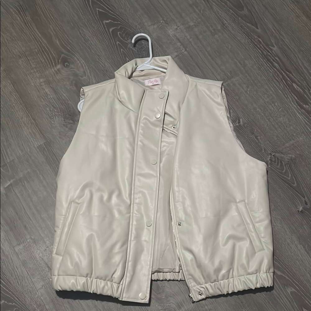Pink Lilly Puffer Vest